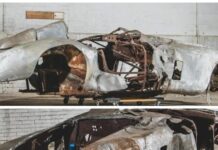 बाप रे! कबाड़ जैसी दिख रही फेरारी की हुई निलामी, कीमत मिली 15 करोड़ रुपये बाप रे! कबाड़ जैसी दिख रही फेरारी की हुई निलामी, कीमत मिली 15 करोड़ रुपये