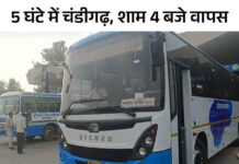 नारनौल से चंडीगढ़ रोडवेज की एसी बस शुरू: महेंद्रगढ़ से डेली सुबह 8 बजे होगी रवाना; 540 रुपए किराया App Install Banner